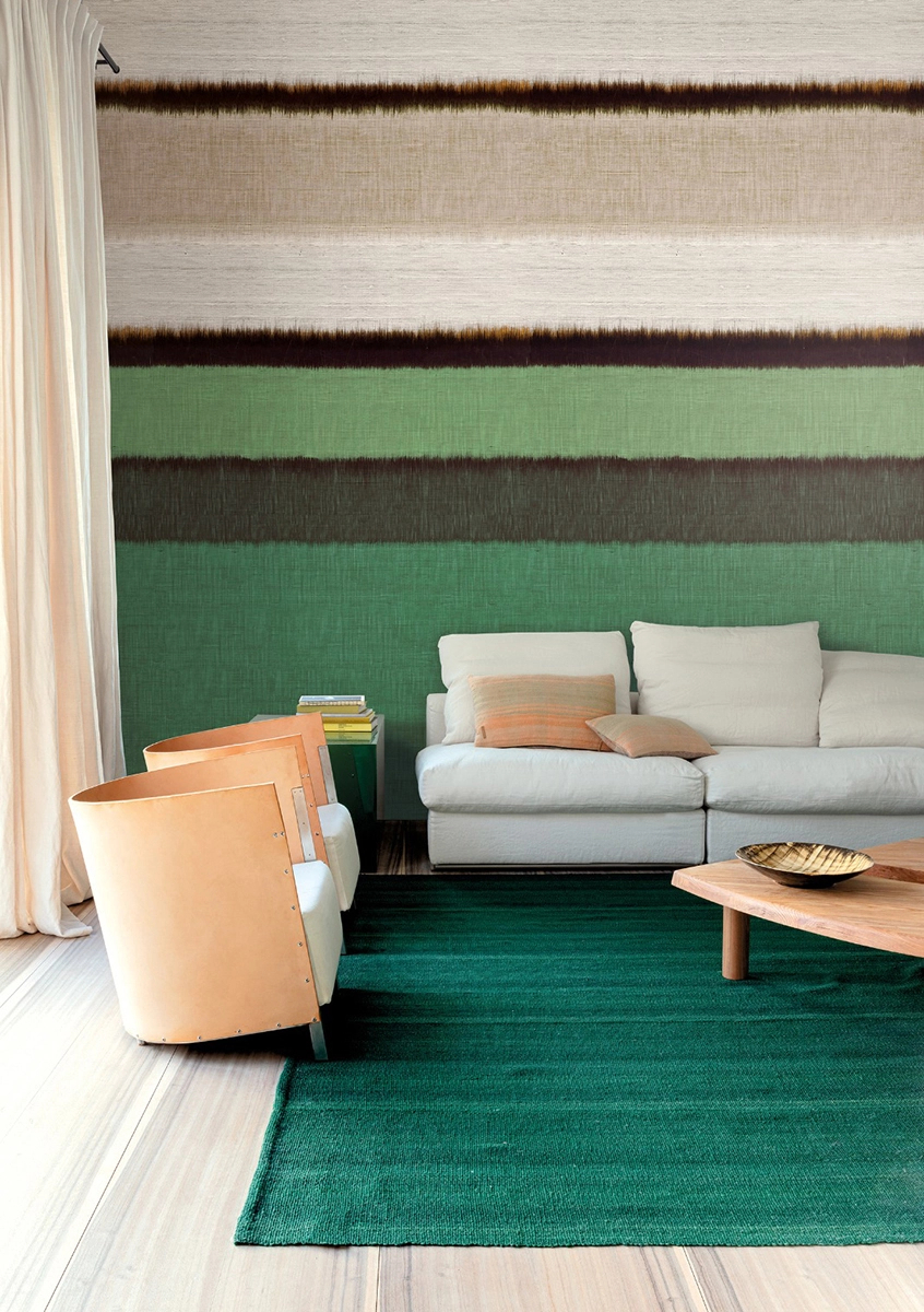 Khroma poszter tapéta zöldes színátmenetes mintával végteleníthető minta